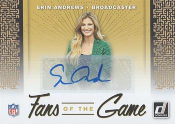 2019 Donruss - Fans of the Game Autographs #FTG-1 Erin Andrews Front