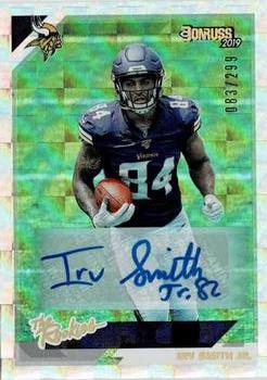 2019 Donruss - The Rookies Autographs #TR-24 Irv Smith Jr. Front