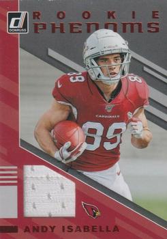 2019 Donruss - Rookie Phenoms Jerseys Red #RPJ-26 Andy Isabella Front