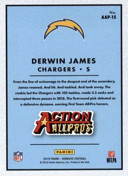 2019 Donruss - Action All-Pros #AAP-15 Derwin James Back