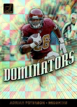 2019 Donruss - Dominators #DOM-11 Adrian Peterson Front