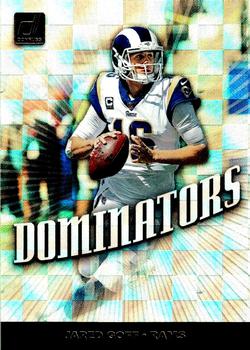 2019 Donruss - Dominators #DOM-12 Jared Goff Front