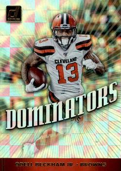 2019 Donruss - Dominators #DOM-13 Odell Beckham Jr. Front