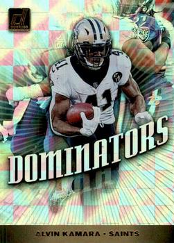 2019 Donruss - Dominators #DOM-14 Alvin Kamara Front