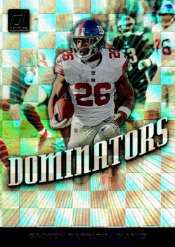 2019 Donruss - Dominators #DOM-32 Saquon Barkley Front