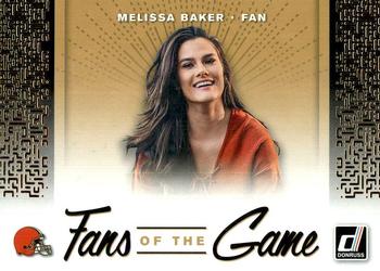 2019 Donruss - Fans of the Game #FTG-3 Melissa Baker Front