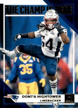 2019 Donruss - The Champ is Here #CH-8 Dont'a Hightower Front