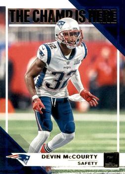 2019 Donruss - The Champ is Here #CH-16 Devin McCourty Front