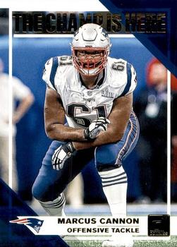 2019 Donruss - The Champ is Here #CH-19 Marcus Cannon Front