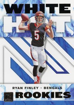2019 Donruss - White Hot Rookies #WHR-3 Ryan Finley Front