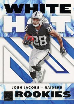 2019 Donruss - White Hot Rookies #WHR-4 Josh Jacobs Front