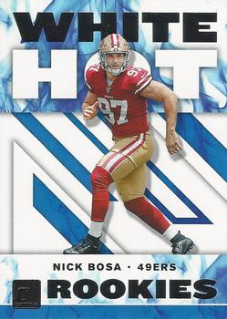 2019 Donruss - White Hot Rookies #WHR-8 Nick Bosa Front