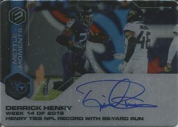 2019 Panini Elements - Mettle Moments Signatures #MM-DH Derrick Henry Front