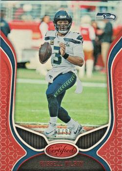 2019 Panini Certified - Mirror Red #98 Russell Wilson Front
