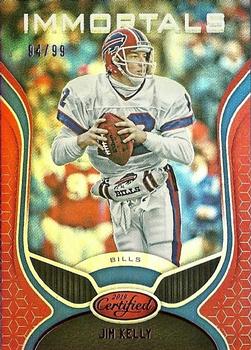 2019 Panini Certified - Mirror Red #114 Jim Kelly Front