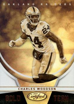2019 Panini Certified - Gold Team #GT-CH Charles Woodson Front