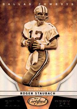 2019 Panini Certified - Gold Team #GT-RS Roger Staubach Front