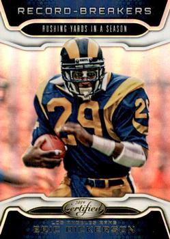 2019 Panini Certified - Record Breakers #RB-ED Eric Dickerson Front
