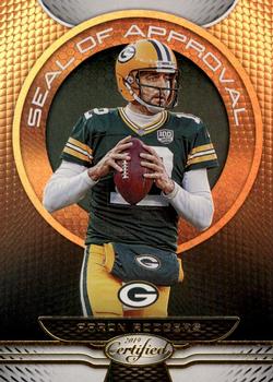 2019 Panini Certified - Seal of Approval #SA-AR Aaron Rodgers Front