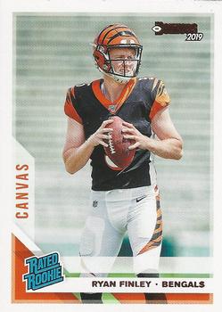 2019 Donruss - Rated Rookies Canvas #306 Ryan Finley Front