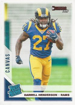 2019 Donruss - Rated Rookies Canvas #310 Darrell Henderson Front