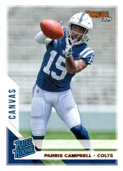 2019 Donruss - Rated Rookies Canvas #315 Parris Campbell Front