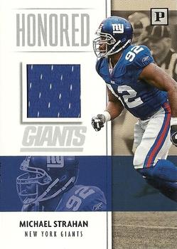 2018 Panini - Honored Swatches #14 Michael Strahan Front