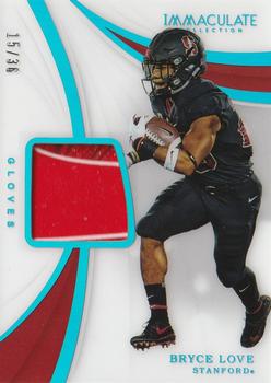 2019 Panini Immaculate Collection Collegiate - Immaculate Gloves Prime #4 Bryce Love Front