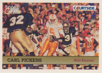 1992 Courtside Draft Pix - Promos #40 Carl Pickens Front