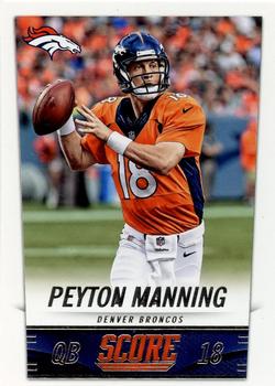 2014 Score Denver Broncos #1 Peyton Manning Front