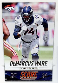 2014 Score Denver Broncos #6 DeMarcus Ware Front