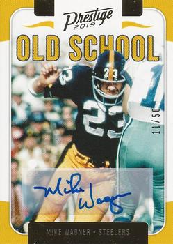 2019 Panini Prestige - Old School Xtra Points Autographs Gold #OS-MW Mike Wagner Front