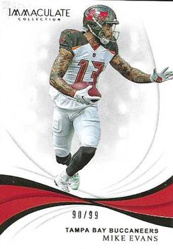 2019 Panini Immaculate Collection #92 Mike Evans Front