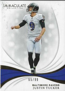 2019 Panini Immaculate Collection #94 Justin Tucker Front