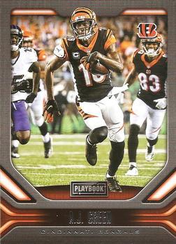 2019 Panini Playbook #25 A.J. Green Front