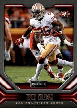 2019 Panini Playbook #89 Tevin Coleman Front