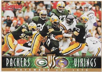 1997 Sentry Green Bay Packers vs Minnesota Vikings Junior Power Pack #NNO November 11, 1979 Front