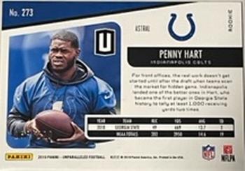 2019 Panini Unparalleled - Astral #273 Penny Hart Back