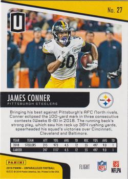 2019 Panini Unparalleled - Flight #27 James Conner Back