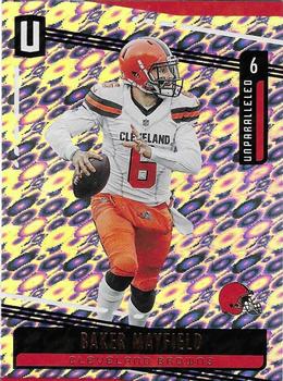 2019 Panini Unparalleled - Flight #45 Baker Mayfield Front