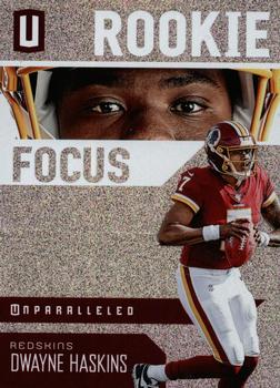 2019 Panini Unparalleled - Rookie Focus #RF-DH Dwayne Haskins Front