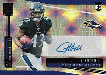 2019 Panini Unparalleled - Rookie Signatures #277 Justice Hill Front