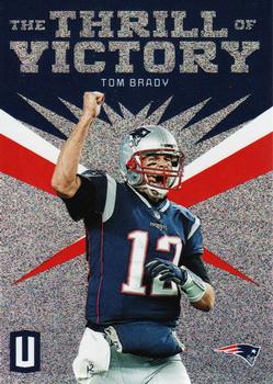2019 Panini Unparalleled - The Thrill of Victory #TV-TBR Tom Brady Front