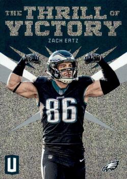 2019 Panini Unparalleled - The Thrill of Victory #TV-ZER Zach Ertz Front