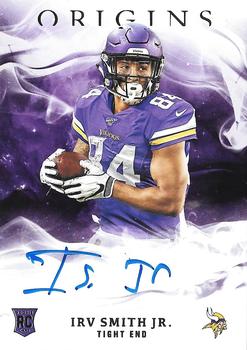 2019 Panini Origins - Rookie Autographs #RA-IS Irv Smith Jr. Front