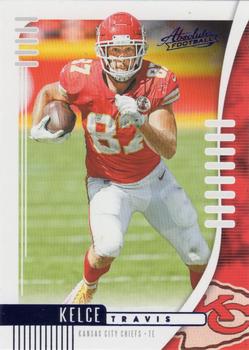 2019 Panini Absolute - Blue #40 Travis Kelce Front
