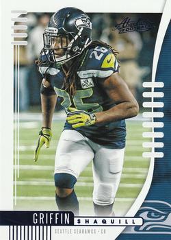2019 Panini Absolute - Blue #93 Shaquill Griffin Front