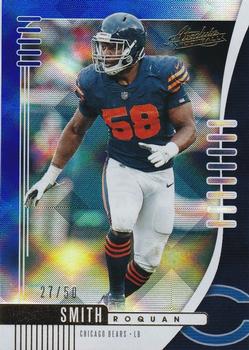 2019 Panini Absolute - Blue Diamonds #66 Roquan Smith Front