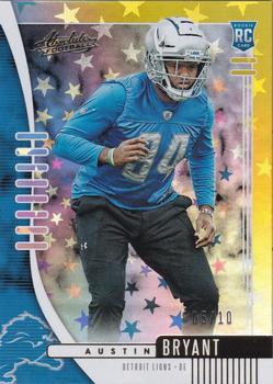 2019 Panini Absolute - Gold Stars #155 Austin Bryant Front