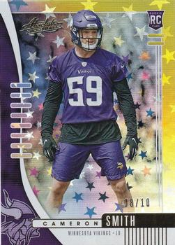 2019 Panini Absolute - Gold Stars #172 Cameron Smith Front
